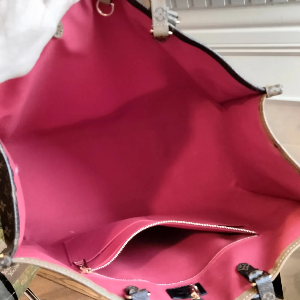 Louis Vuitton On-the-Go GM reverse monogram original design w/ Samorga o… - Picture 13 of 16